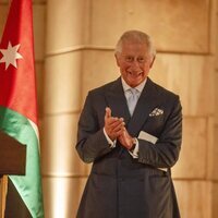 El Príncipe Carlos en el centenario del Jordan Museum de Amman en su visita oficial a Jordania