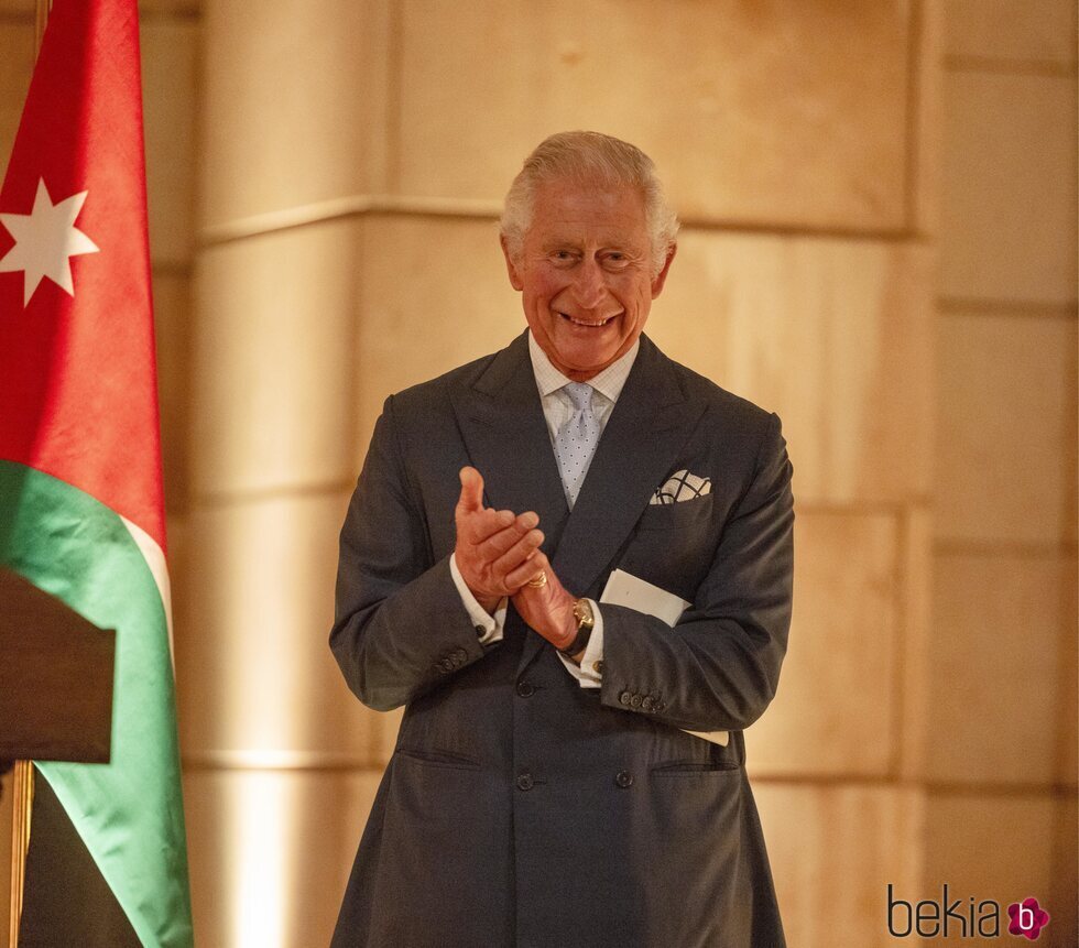 El Príncipe Carlos en el centenario del Jordan Museum de Amman en su visita oficial a Jordania