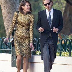 Carlota Casiraghi y Andrea Casiraghi en el Día Nacional de Mónaco 2021