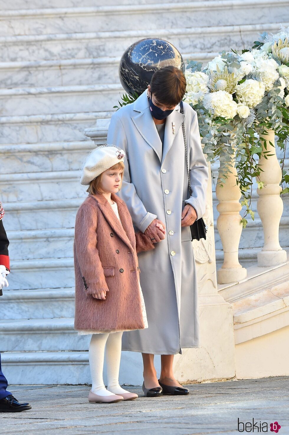 Gabriella de Mónaco y Estefanía de Mónaco en el Día Nacional de Mónaco 2021