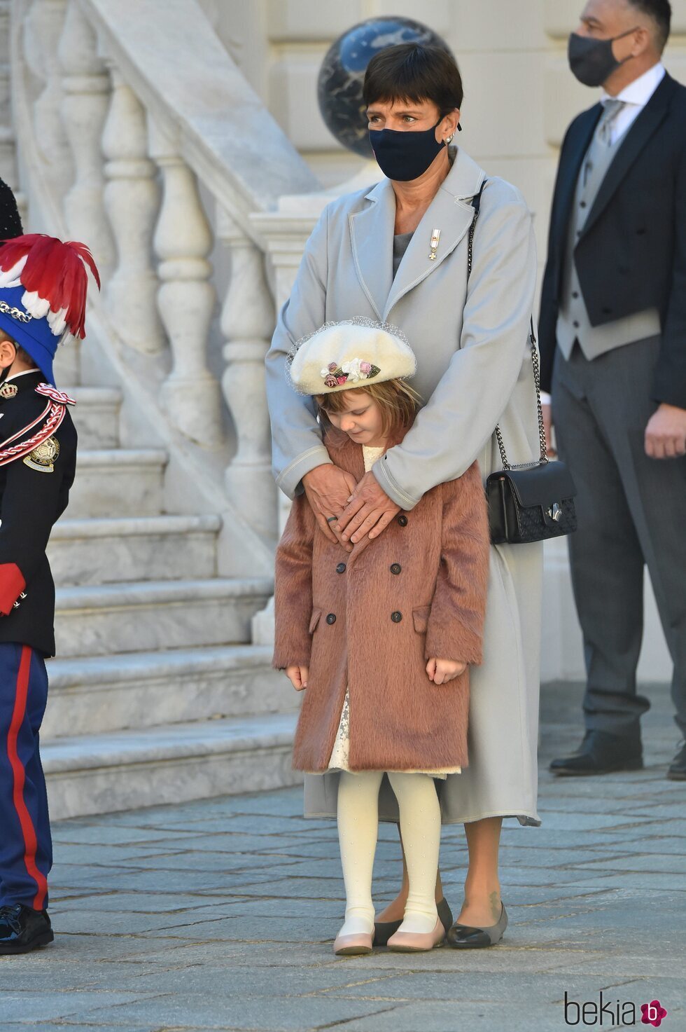 Estefanía de Mónaco, muy cariñosa con Gabriella de Mónaco en el Día Nacional de Mónaco 2021