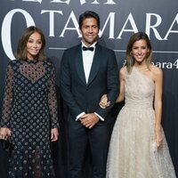 Isabel Preysler, Ana Boyer y Fernando Verdasco en el 40 cumpleaños de Tamara Falcó