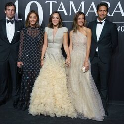 Íñigo Onieva, Isabel Preysler, Tamara Falcó, Ana Boyer y Fernando Verdasco en el 40 cumpleaños de Tamara Falcó