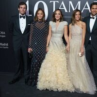 Íñigo Onieva, Isabel Preysler, Tamara Falcó, Ana Boyer y Fernando Verdasco en el 40 cumpleaños de Tamara Falcó