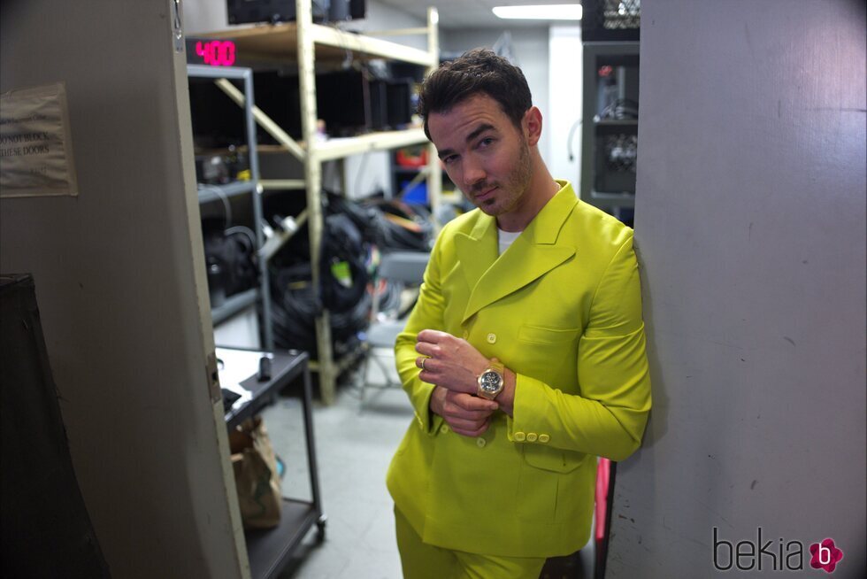 Kevin Jonas en una fotografía de su programa 'Jonas Brothers Family Roast'