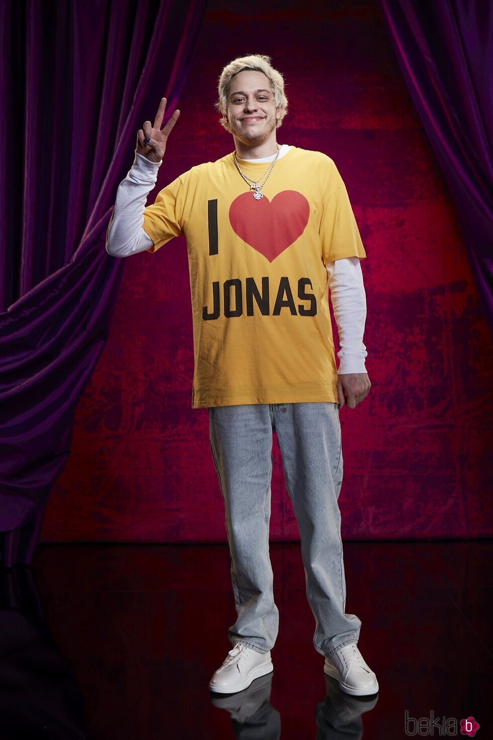 Pete Davidson en el programa 'Jonas Brothers Family Roast'