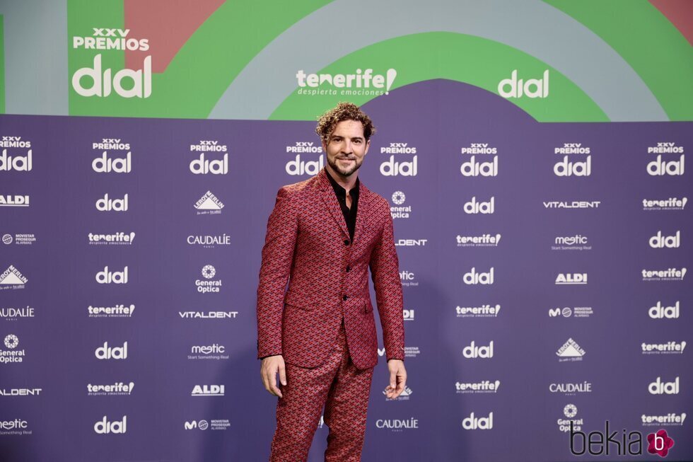 David Bisbal en los Premios Cadena Dial 2021