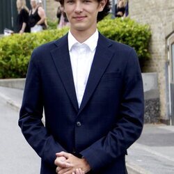 Nicolás de Dinamarca en la graduación de Félix de Dinamarca