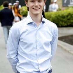 Félix de Dinamarca en su graduación