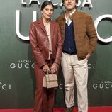 María García de Jaime y Tomás Páramo en la premiere de 'House of Gucci'