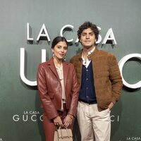 María García de Jaime y Tomás Páramo en la premiere de 'House of Gucci'