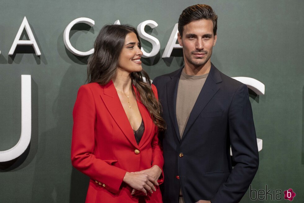 Lidia Torrent y Jaime Astrain en la premiere de 'House of Gucci'