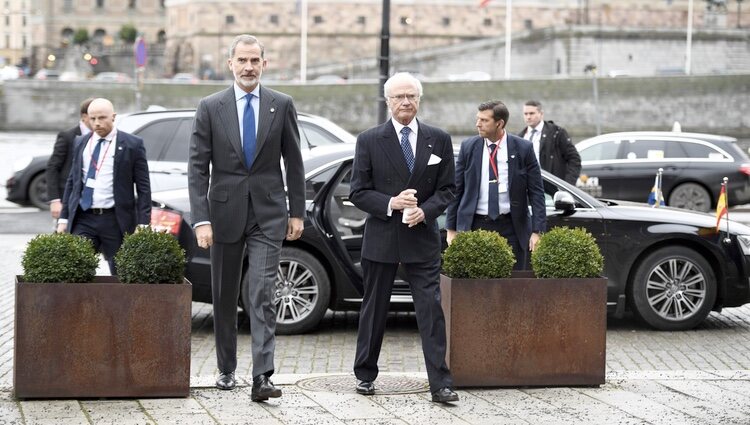 El Rey Felipe y Carlos Gustavo de Suecia en la inauguración del Encuentro Empresarial España-Suecia