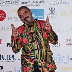 Antonio Canales en los Premios Favoritos 2021