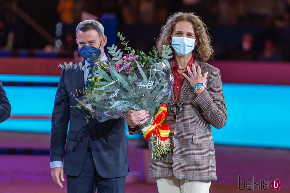 La Infanta Elena, premiada en la Madrid Horse Week 2021