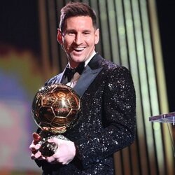 Leo Messi, premiado con el Balón de Oro 2021