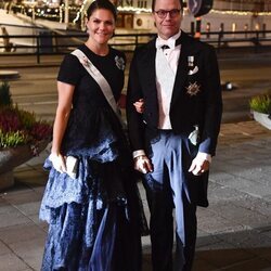 Victoria y Daniel de Suecia en el 250 aniversario de la Real Academia Sueca de Música