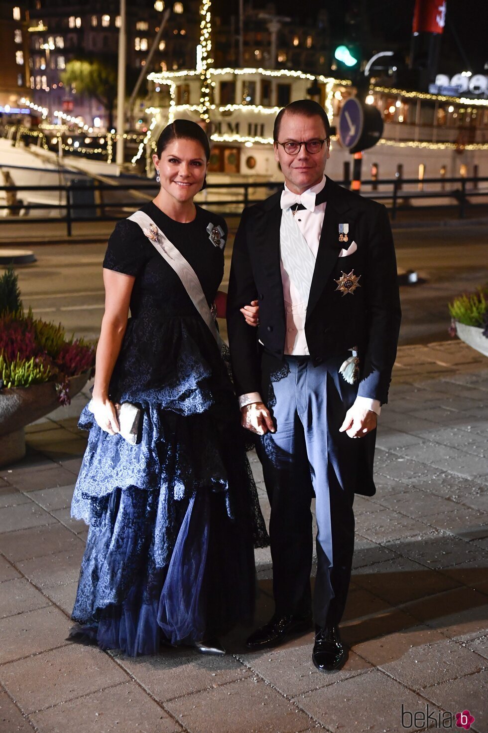 Victoria y Daniel de Suecia en el 250 aniversario de la Real Academia Sueca de Música