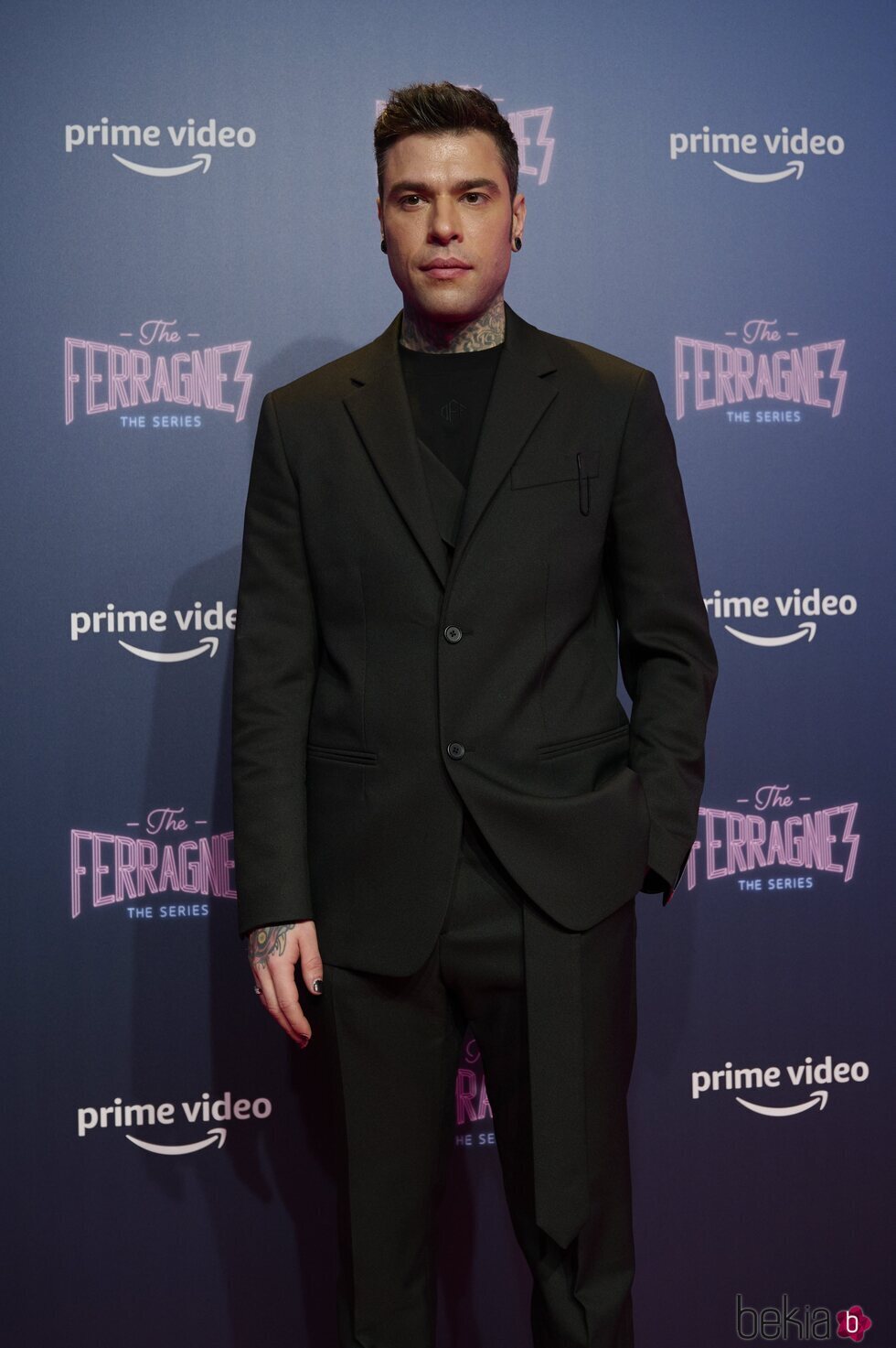 Fedez en la premiere de 'The Ferragnez - La serie' en Madrid