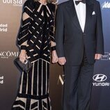 Isabel Preysler y Mario Vargas Llosa en los Premios Mujer Hoy 2021