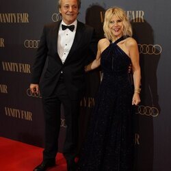 Eugenia Martínez de Irujo y Francis Rebollo en el Premio Personaje del Año Vanity Fair 2021