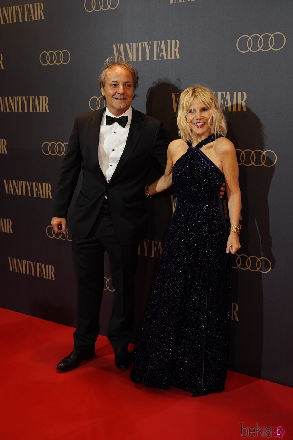 Eugenia Martínez de Irujo y Francis Rebollo en el Premio Personaje del Año Vanity Fair 2021