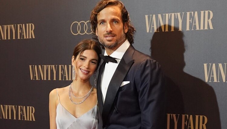 Feliciano López y Sandra Gago en el Premio Personaje del Año Vanity Fair 2021