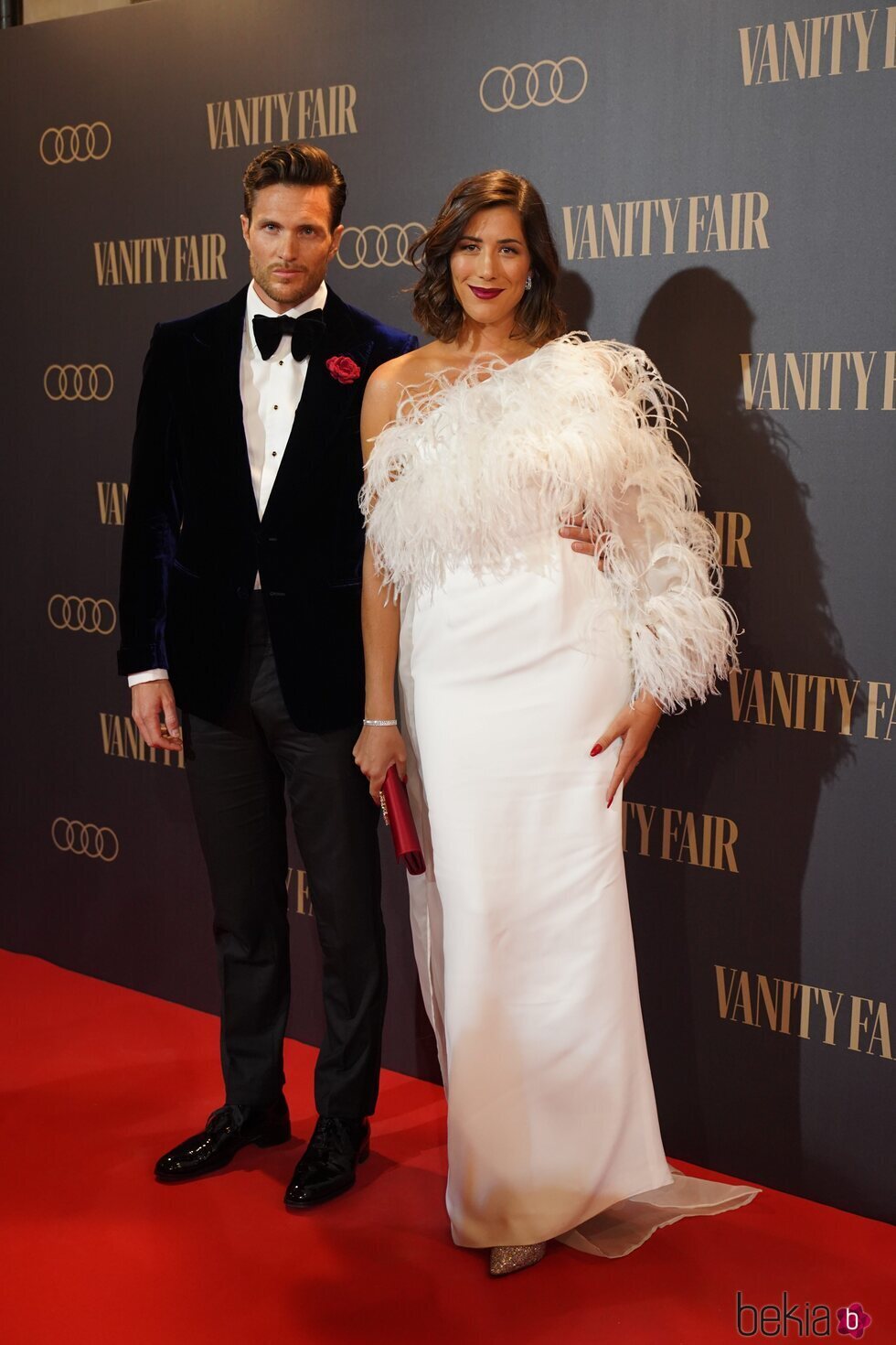 Garbiñe Muguruza y Arthur Borges en el Premio Personaje del Año Vanity Fair 2021