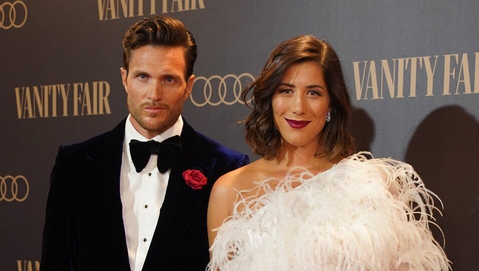 Garbiñe Muguruza y Arthur Borges en el Premio Personaje del Año Vanity Fair 2021