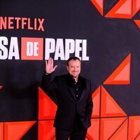 Fernando Cayo en la premier del final definitivo de 'La casa de papel'