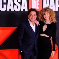 Esther Acebo y Enrique Arce en la premier del final definitivo de 'La casa de papel'