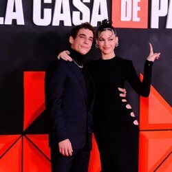 Úrsula Corberó y Miguel Herrán en la premier del final definitivo de 'La casa de papel'