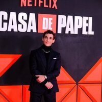 Miguel Herrán en la premier del final definitivo de 'La casa de papel'