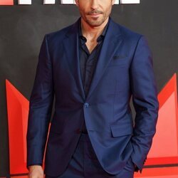 Miguel Ángel Silvestre en la premier del final definitivo de 'La casa de papel'