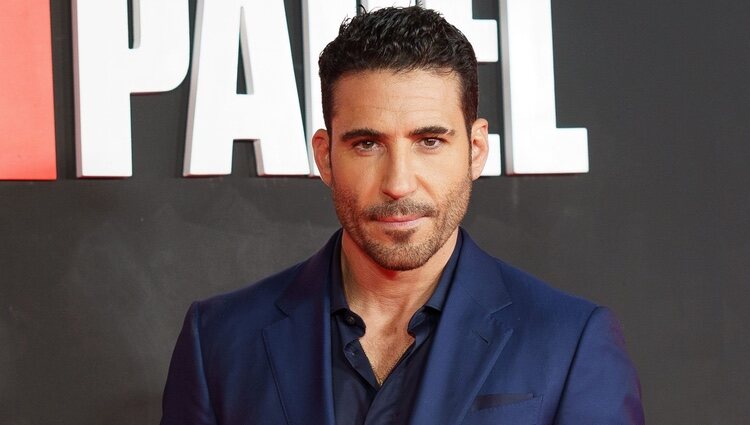 Miguel Ángel Silvestre en la premier del final definitivo de 'La casa de papel'