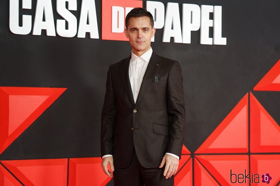 Pedro Alonso en la premier del final definitivo de 'La casa de papel'