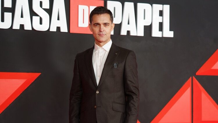 Pedro Alonso en la premier del final definitivo de 'La casa de papel'