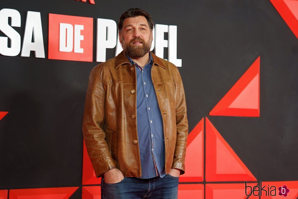 Hovik Keuchkerian en la premier del final definitivo de 'La casa de papel'