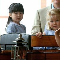 Aiko de Japón y Amalia de Holanda cuando eran pequeñas