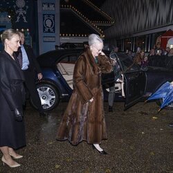 Margarita de Dinamarca en el estreno del ballet 'La Reina de las Nieves'