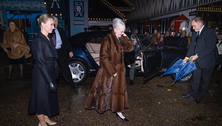 Margarita de Dinamarca en el estreno del ballet 'La Reina de las Nieves'