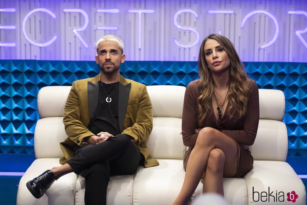 Miguel Frigenti y Cristina Porta en la gala 12 de 'Secret Story'