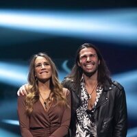 Luca Onestini y Cristina Porta, muy sonrientes en la gala 12 de 'Secret Story'