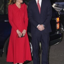 El Príncipe Guillermo y Kate Middleton, muy cómplices en el concierto de villancicos Together At Christmas