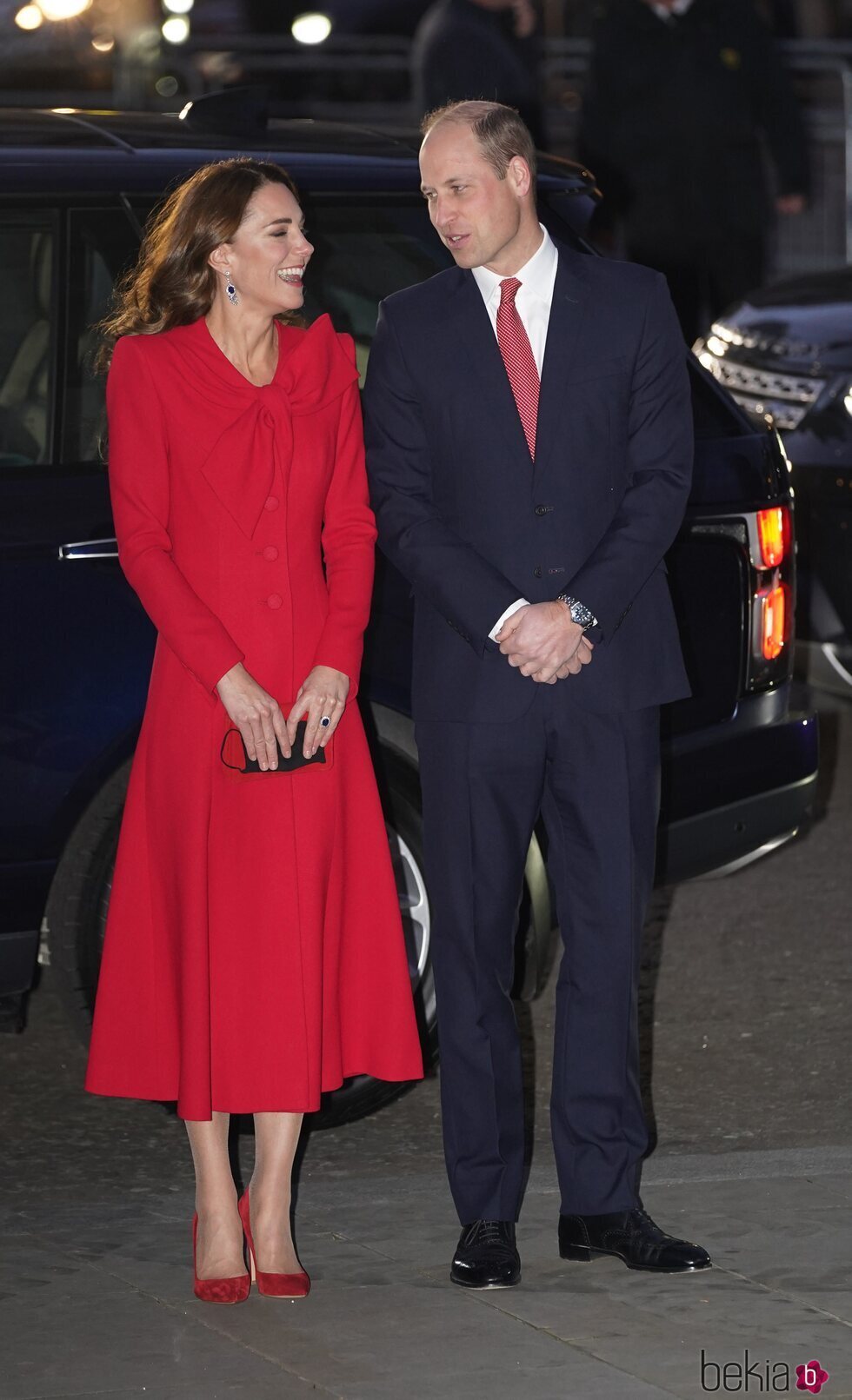 El Príncipe Guillermo y Kate Middleton, muy cómplices en el concierto de villancicos Together At Christmas