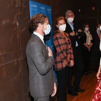 La Reina Letizia y David Bisbal en el acto por el 75 aniversario de UNICEF