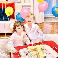 Jacques y Gabriella de Mónaco celebran su 7 cumpleaños