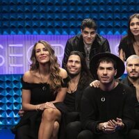 Sandra Pica, Julen, Cristina Porta, Luca Onestini, Luis Rollán y Gemeliers en la gala 13 de 'Secret Story'