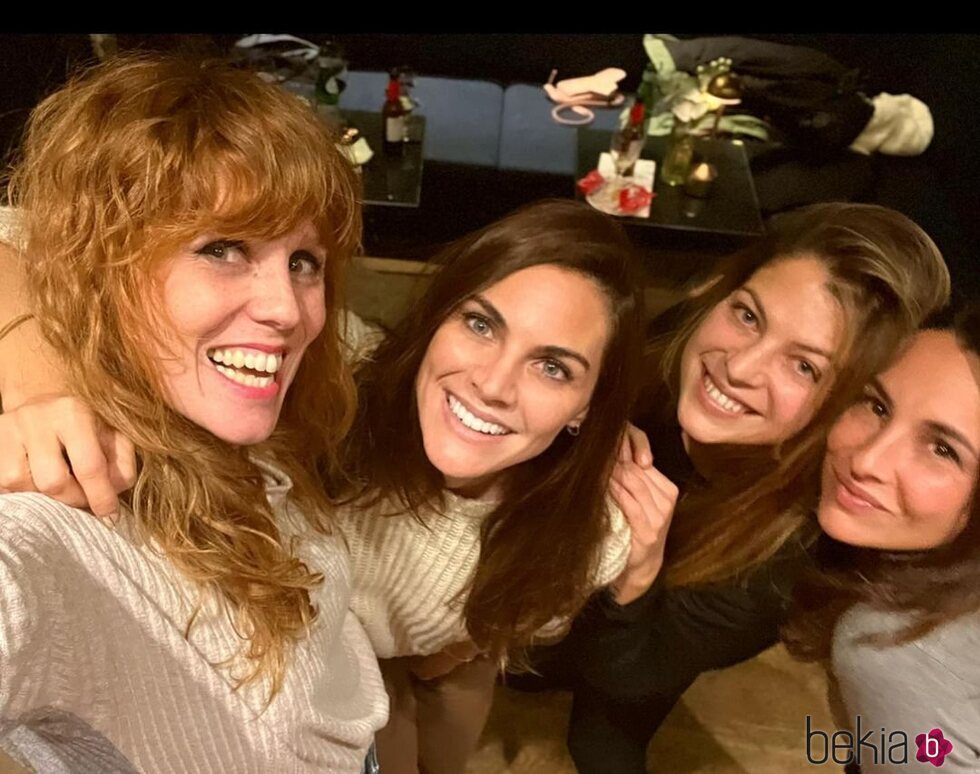 María Castro, Amaia Salamanca, Thais Blume y Xenia Tostado, reunidas 12 años después de 'Sin tetas no hay paraíso'