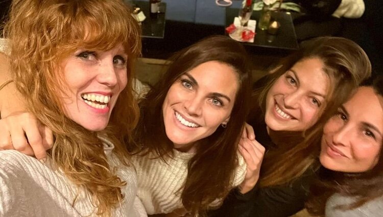 María Castro, Amaia Salamanca, Thais Blume y Xenia Tostado, reunidas 12 años después de 'Sin tetas no hay paraíso'